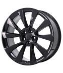 TESLA MODEL S wheel rim GLOSS BLACK ALY96250 stock factory oem replacement