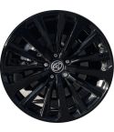 TOYOTA HIGHLANDER wheel rim GLOSS BLACK 75699 stock factory oem replacement