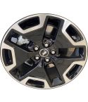 FORD BRONCO SPORT wheel rim MACHINED BLACK 10328 stock factory oem replacement
