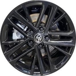 ハンドル　黒　MOMO×TOYOTA 1-91 Toyota Camry Wheel Rim Stock Genuine Factory OEM Used Replacement