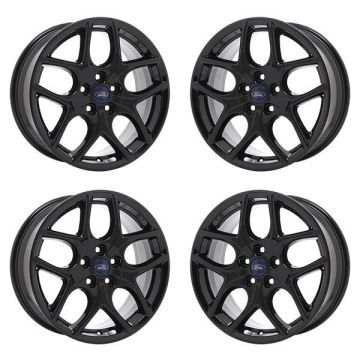Ford Focus Exchange Wheels Set of 4-Exchange Rims Set of 4 Gloss Black 10012