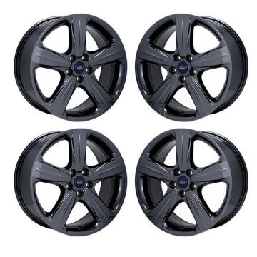 Lincoln MKC Wheel Rim PVD Black Chrome 10016 Stock Factory OEM Replacement