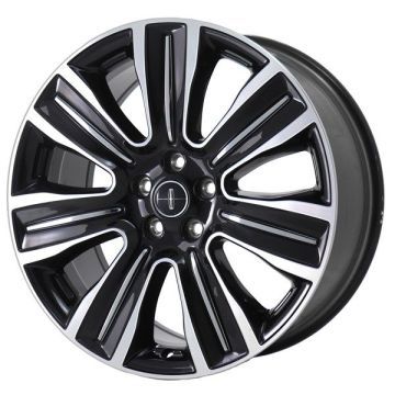 Lincoln MKC Wheel Rim Machined Black 10021 Stock Factory OEM Replacement