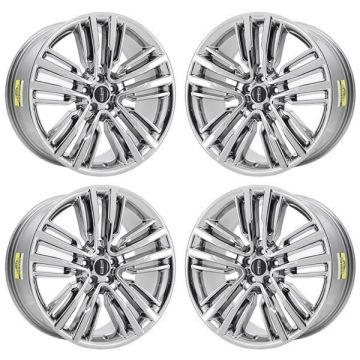 Lincoln MKC Wheel Rim PVD Bright Chrome 10022 Stock Factory OEM Replacement
