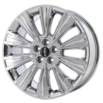 Lincoln MKZ Wheel Rim PVD Bright Chrome 10023 Stock Factory OEM Replacement