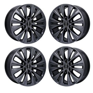 Lincoln Navigator Wheel Rim PVD Black Chrome 10025 Stock Factory OEM Replacement