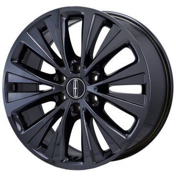 Lincoln Navigator Wheel Rim PVD Black Chrome 10025 Stock Factory OEM Replacement