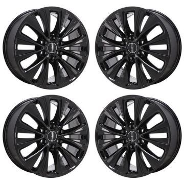 Lincoln Navigator Exchange Wheels Set of 4-Exchange Rims Set of 4 Gloss Black 10025