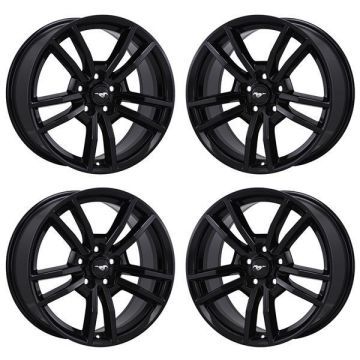 Ford Mustang Exchange Wheels Set of 4-Exchange Rims Set of 4 Gloss Black 10030
