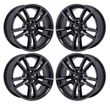 Ford Mustang Wheel Rim PVD Black Chrome 10030 Stock Factory OEM Replacement