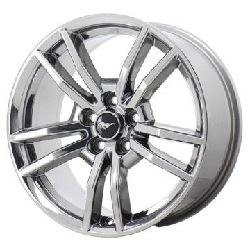 Ford Mustang Wheel Rim PVD Bright Chrome 10030 Stock Factory OEM Replacement