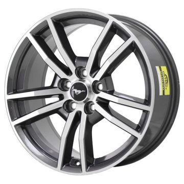 Ford Mustang Wheel Rim Machined Grey 10030 Stock Factory OEM Replacement