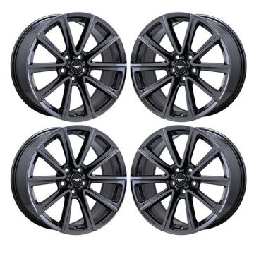 Ford Mustang Wheel Rim PVD Black Chrome 10031 Stock Factory OEM Replacement