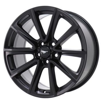 Ford Mustang Wheel Rim Satin Black 10031 Stock Factory OEM Replacement