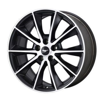 Ford Mustang Wheel Rim Machined Black 10032 Stock Factory OEM Replacement