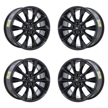 Ford Mustang Exchange Wheels Set of 4-Exchange Rims Set of 4 Gloss Black 10032