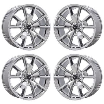 Ford Mustang Wheel Rim PVD Bright Chrome 10033 Stock Factory OEM Replacement