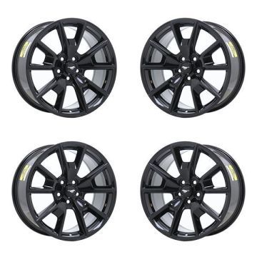 Ford Mustang Exchange Wheels Set of 4-Exchange Rims Set of 4 Gloss Black 10033