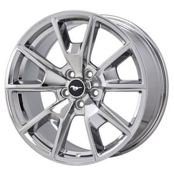 Ford Mustang Wheel Rim PVD Bright Chrome 10033 Stock Factory OEM Replacement