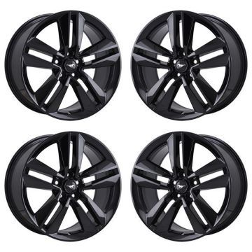 Ford Mustang Exchange Wheels Set of 4-Exchange Rims Set of 4 Gloss Black 10034