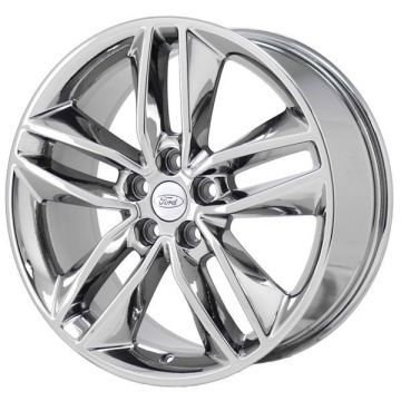 Ford Edge Wheel Rim PVD Bright Chrome 10043 Stock Factory OEM Replacement