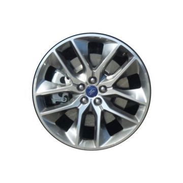 Ford Edge Wheel Rim Polished Grey 10046 Stock Factory OEM Replacement