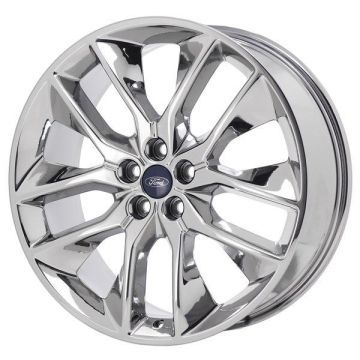 Ford Edge Wheel Rim PVD Bright Chrome 10046 Stock Factory OEM Replacement
