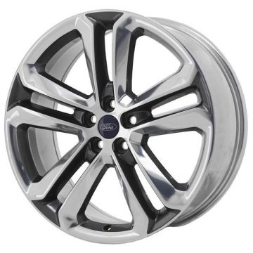 Ford Edge Wheel Rim Polished Grey 10047 Stock Factory OEM Replacement