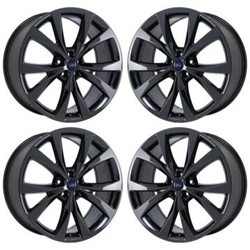 Ford Edge Wheel Rim PVD Black Chrome 10048 Stock Factory OEM Replacement