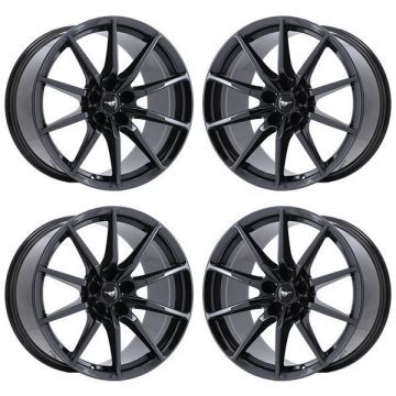 Ford Mustang Wheel Rim PVD Black Chrome 10053 (F) Stock Factory OEM Replacement