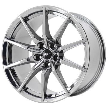 Ford Mustang Wheel Rim PVD Bright Chrome 10053 (F) Stock Factory OEM Replacement