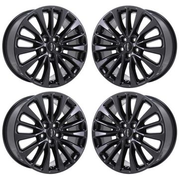 Lincoln MKX Wheel Rim PVD Black Chrome 10072 Stock Factory OEM Replacement