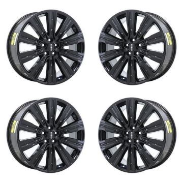 Lincoln MKX Exchange Wheels Set of 4-Exchange Rims Set of 4 Gloss Black 10073