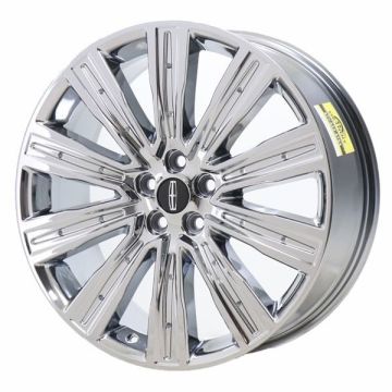 Lincoln MKX Wheel Rim PVD Bright Chrome 10073 Stock Factory OEM Replacement
