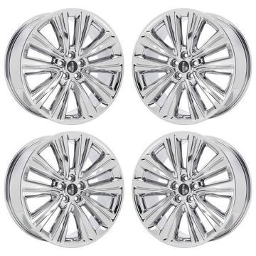 Lincoln MKX Wheel Rim PVD Bright Chrome 10074 Stock Factory OEM Replacement