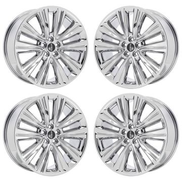 Lincoln MKX Wheel Rim PVD Bright Chrome 10074 Stock Factory OEM Replacement