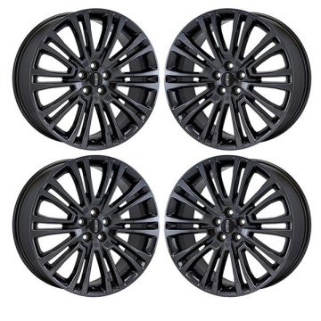 Lincoln MKX Wheel Rim PVD Black Chrome 10075 Stock Factory OEM Replacement