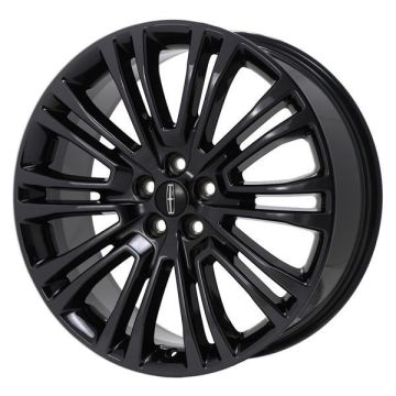Lincoln MKX Wheel Rim PVD Black Chrome 10075 Stock Factory OEM Replacement