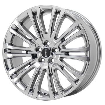 Lincoln MKX Wheel Rim PVD Bright Chrome 10075 Stock Factory OEM Replacement