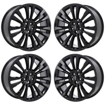 Lincoln MKX Exchange Wheels Set of 4-Exchange Rims Set of 4 Gloss Black 10077