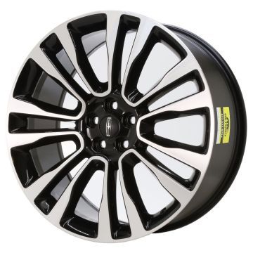 Lincoln MKX Wheel Rim Machine Black 10077 Stock Factory OEM Replacement
