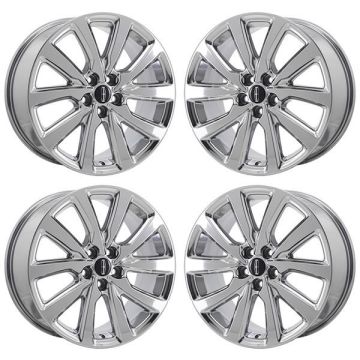 Lincoln Continental Wheel Rim PVD Bright Chrome 10087 Stock Factory OEM Replacement
