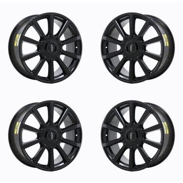 Lincoln Continental Exchange Wheels Set of 4-Exchange Rims Set of 4 Gloss Black 10089