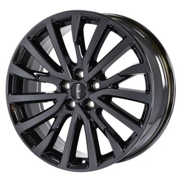 Lincoln Continental Wheel Rim PVD Black Chrome 10090 Stock Factory OEM Replacement