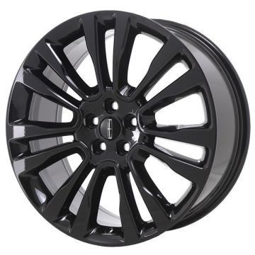 Lincoln Continental Wheel Rim Gloss Black 10091 Stock Factory OEM Replacement