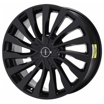 Lincoln Continental Wheel Rim Gloss Black 10092 Stock Factory OEM Replacement