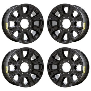 Ford F-250 Exchange Wheels Set of 4-Exchange Rims Set of 4 Satin Black 10097