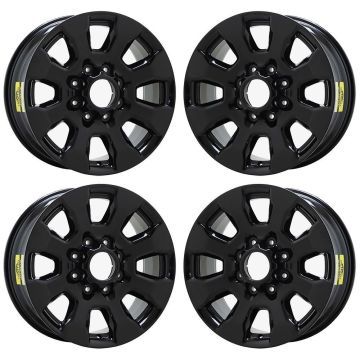 Ford F-250 Exchange Wheels Set of 4-Exchange Rims Set of 4 Gloss Black 10100