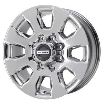 Ford F-250 Wheel Rim PVD Bright Chrome 10100 Stock Factory OEM Replacement