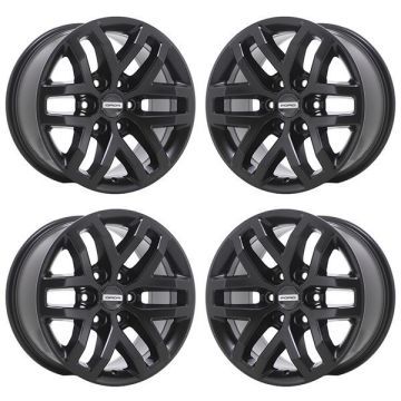 Ford F-150 Exchange Wheels Set of 4-Exchange Rims Set of 4 Satin Black 10115